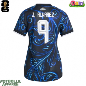 Argentina Julian Alvarez #9 Bortatröja Kvinnor VM 2026 Kortärmad